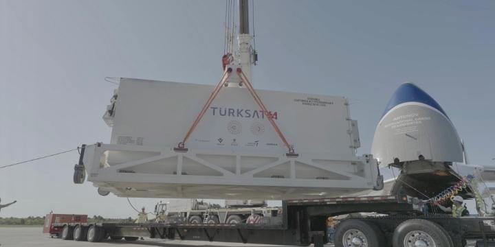 Space X’te Türksat 6A hareketliliği