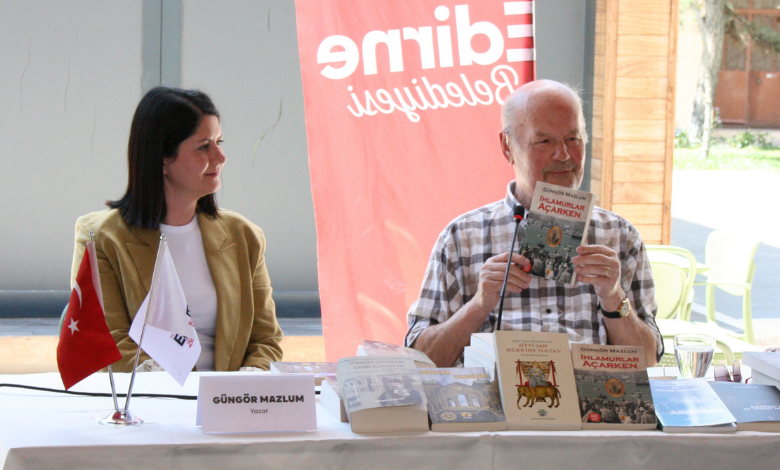 Kitap Kafe'de ilk imza günü Güngör Mazlum'dan