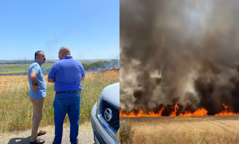 Uzunköprü’de korkutan yangın