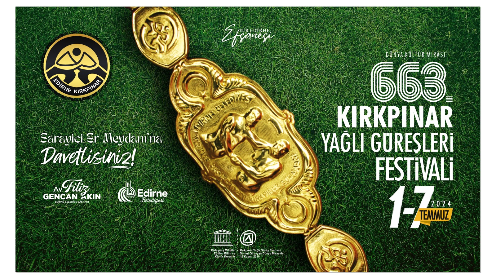 663’üncü Tarihi Kırkpınar Yağlı Güreşleri’ne dair tüm bilgiler