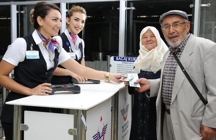 ‘353 binden fazla emekli indirimli seyahat etti’