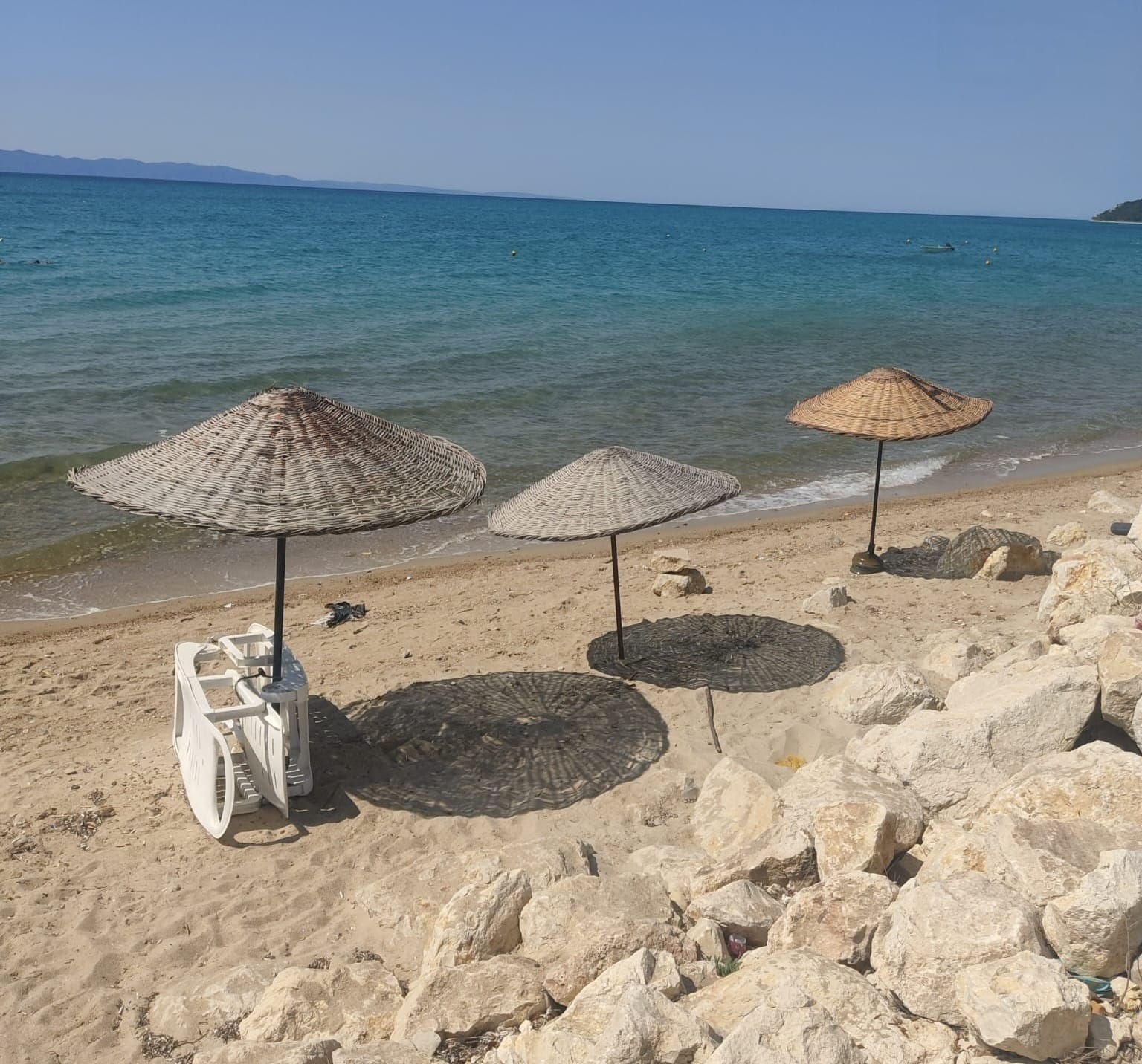 Erikli’de sabit şemsiye devri sona eriyor