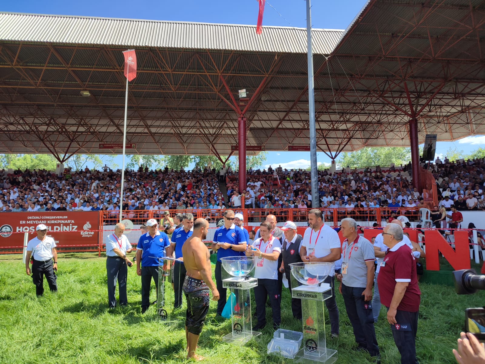 İşte başpehlivanlık 2.turdaki eşleşmeler