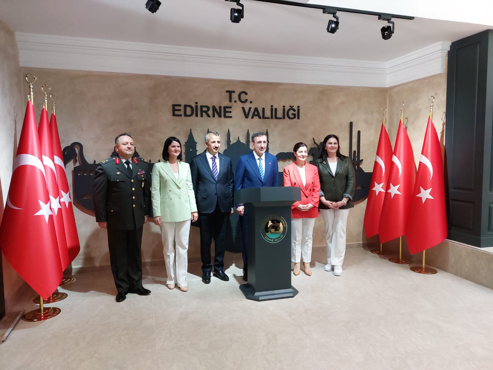 Cumhurbaşkanı Yardımcısı Cevdet Yılmaz Edirne’de!