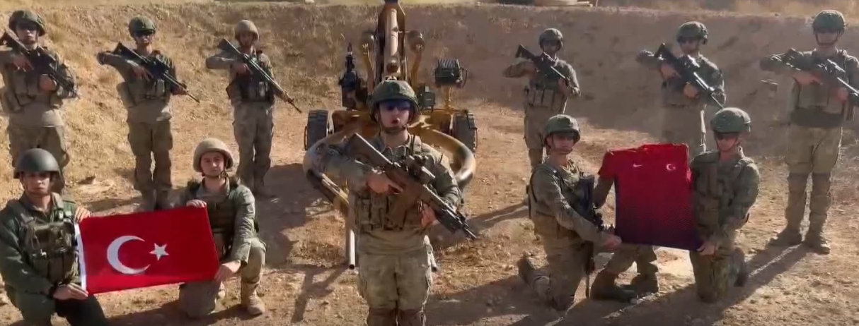 Mehmetçikten A Milli Takım’a destek videosu