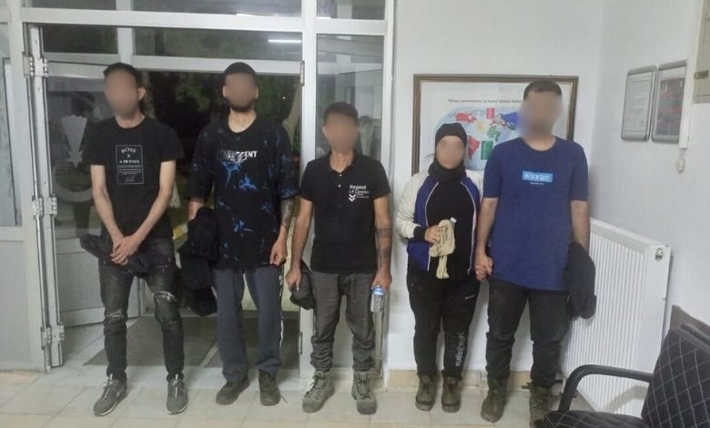 Adasarhanlı'da göçmen avı