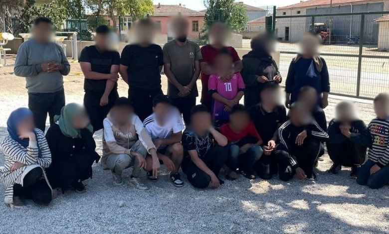 31 düzensiz göçmen jandarmadan kaçamadı