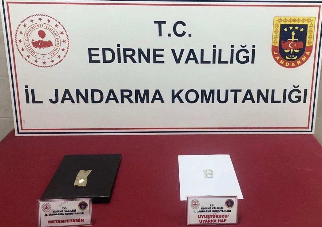 Enez’de uyuşturucu avı
