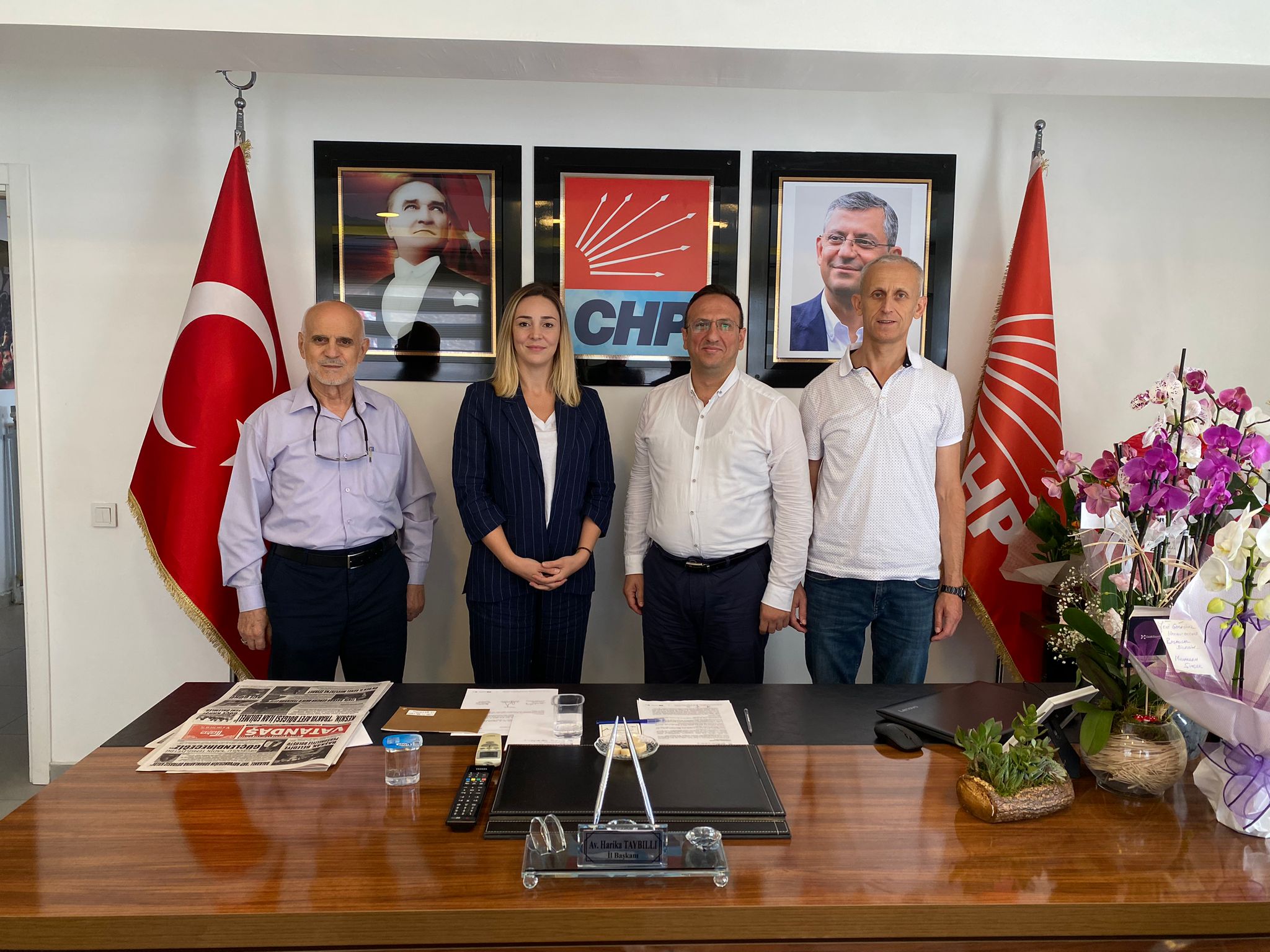 Saadet'ten Taybıllı'ya ziyaret