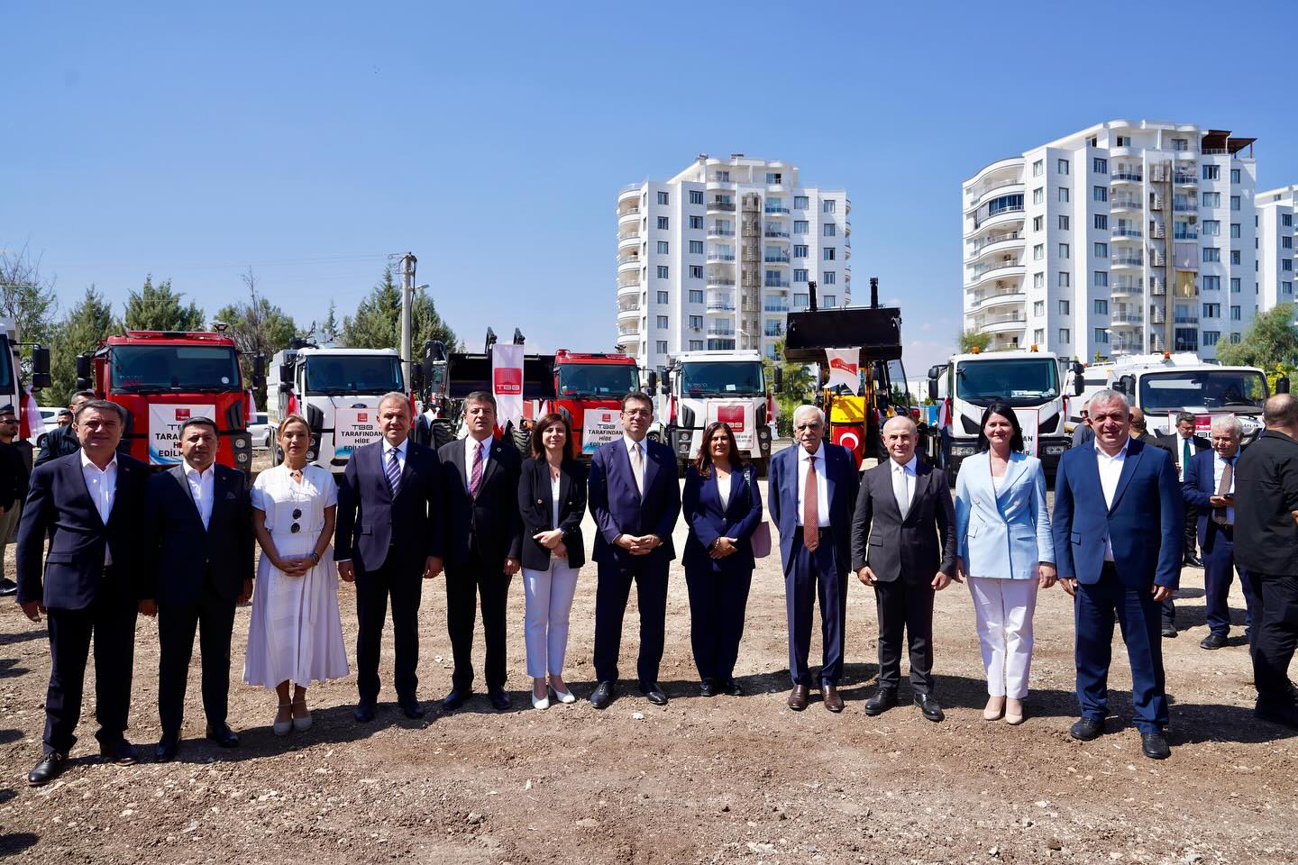 TBB'den deprem bölgesine araç desteği