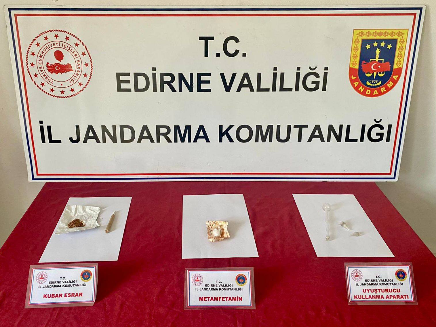 Elçili Köyü'nde uyuşturucu avı