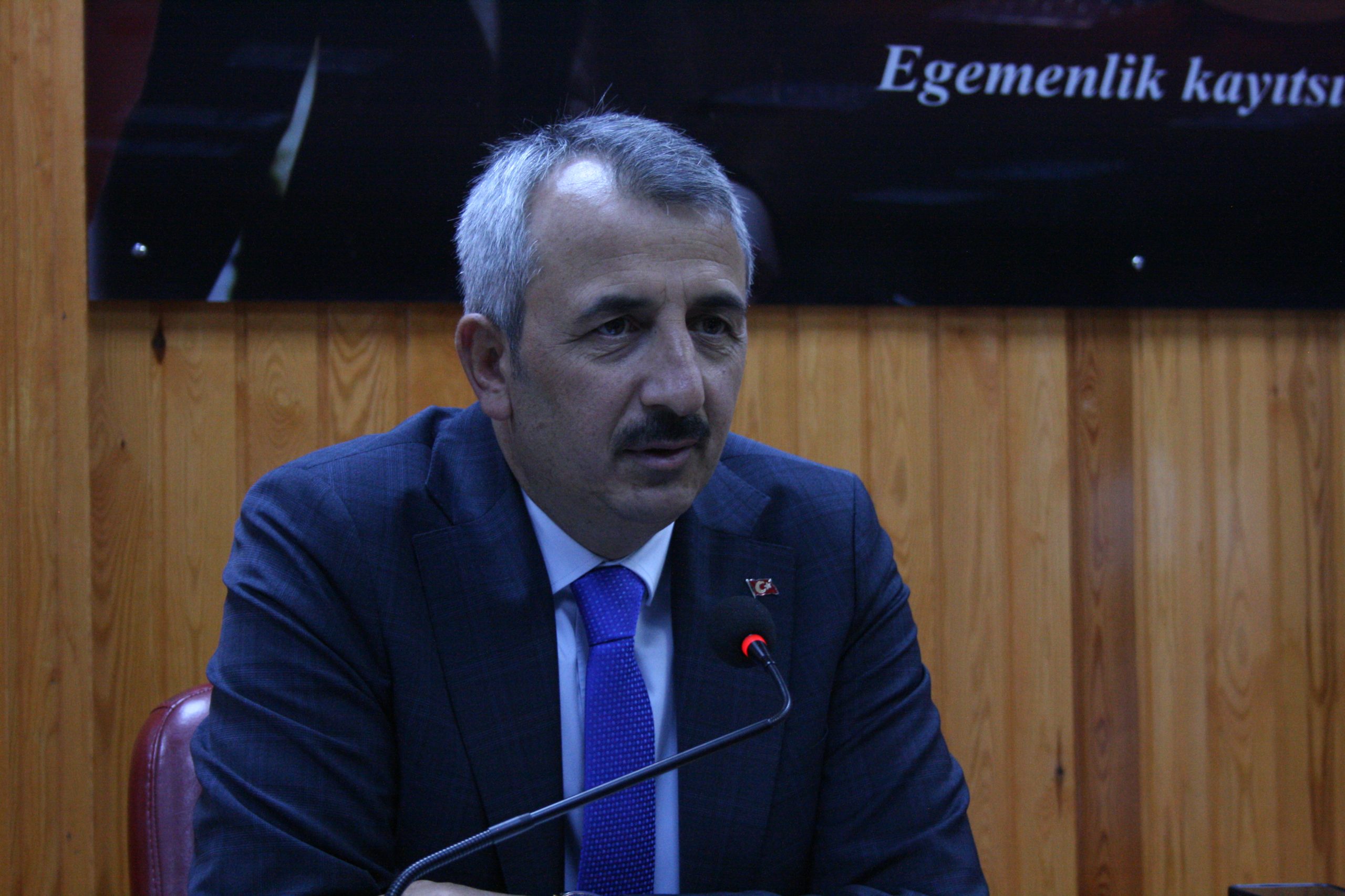 Vali Sezer; ‘Sulama için açık çek verdim’