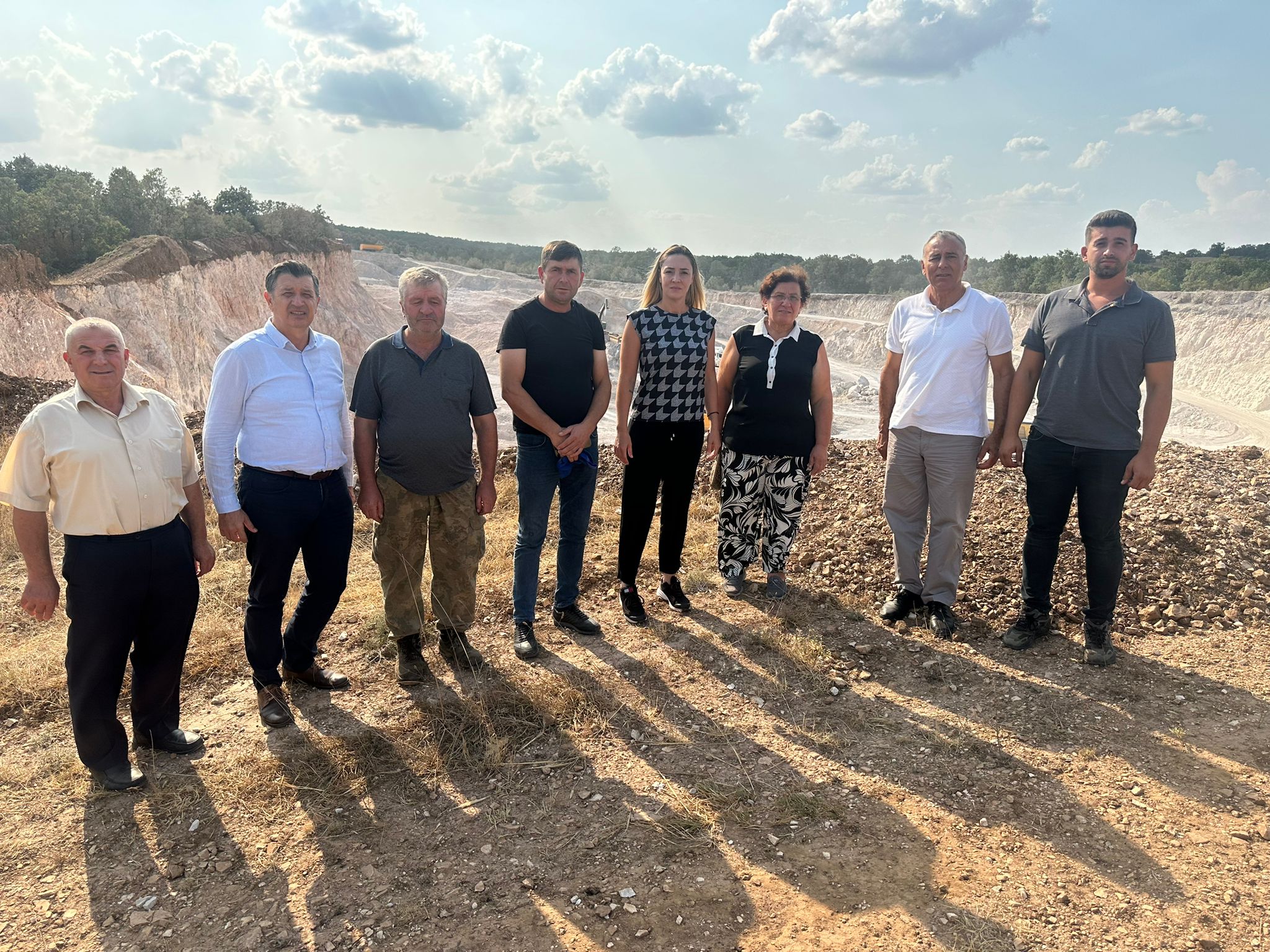 Taybıllı, Vaysal'daki taş ocağında