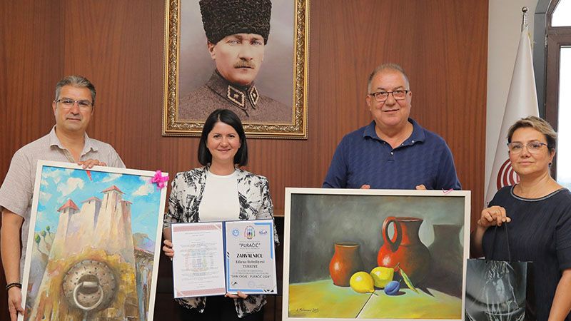 Türkiye ve Edirne'yi Puracic'te temsil ettiler