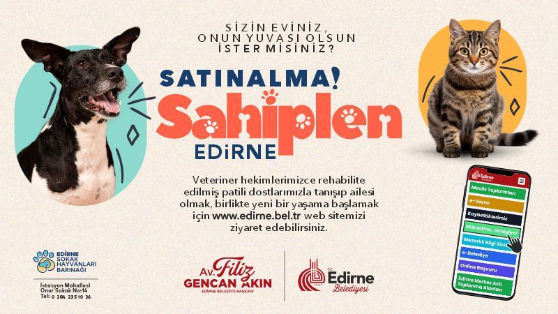 Belediyeden “Satın Alma, Sahiplen” çağrısı