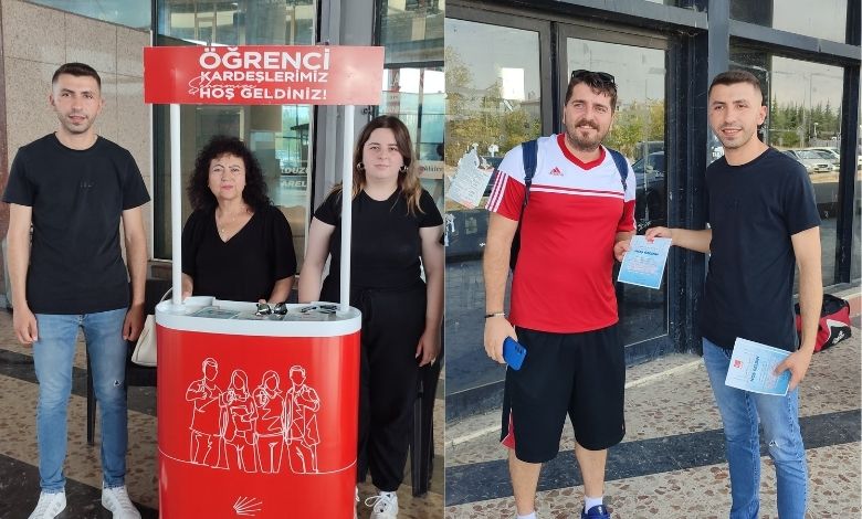 Öğrencilere ilk ‘hoş geldin’ CHP’den