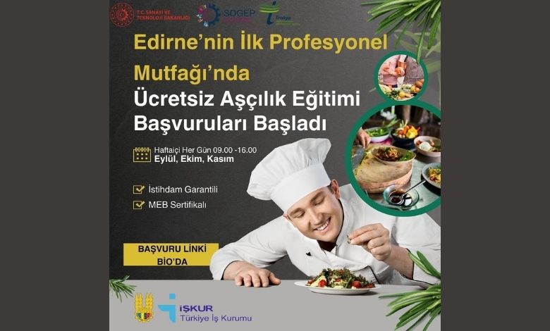 GastroAkademi’de yeni dönem eğitimleri başlıyor!