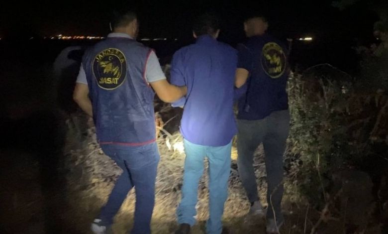 Ormanlık alandaki barınakta yakalandı!