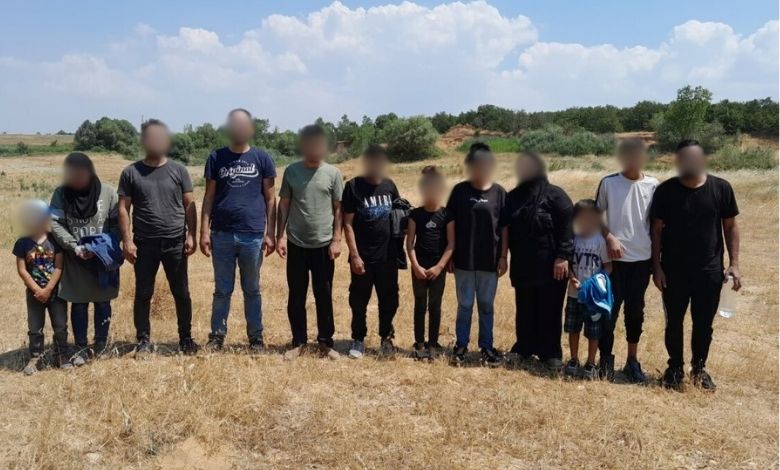 3 operasyonda 26 düzensiz göçmen yakalandı
