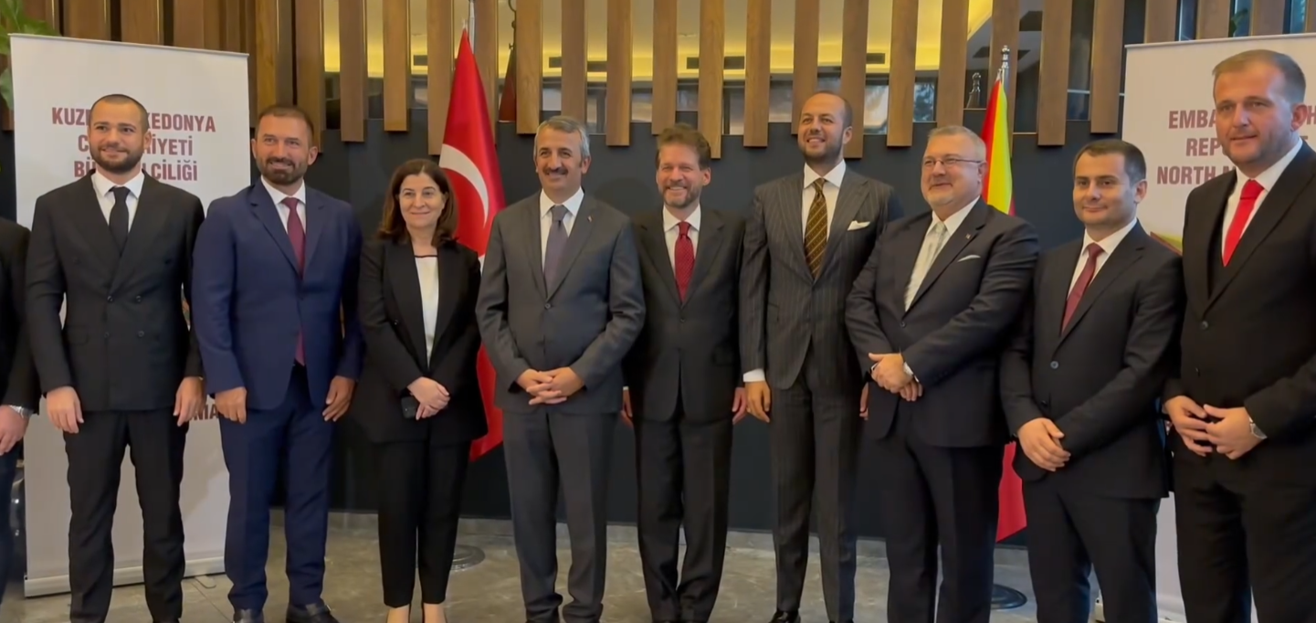 Kuzey Makedonya için bağımsızlık resepsiyonu