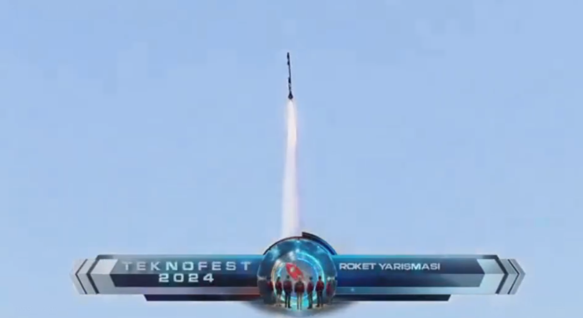 Trakya Roket Takımı'ndan başarılı fırlatma