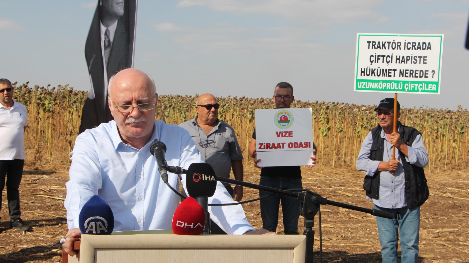 TZOB Genel Başkanı Bayraktar Edirne’den seslendi