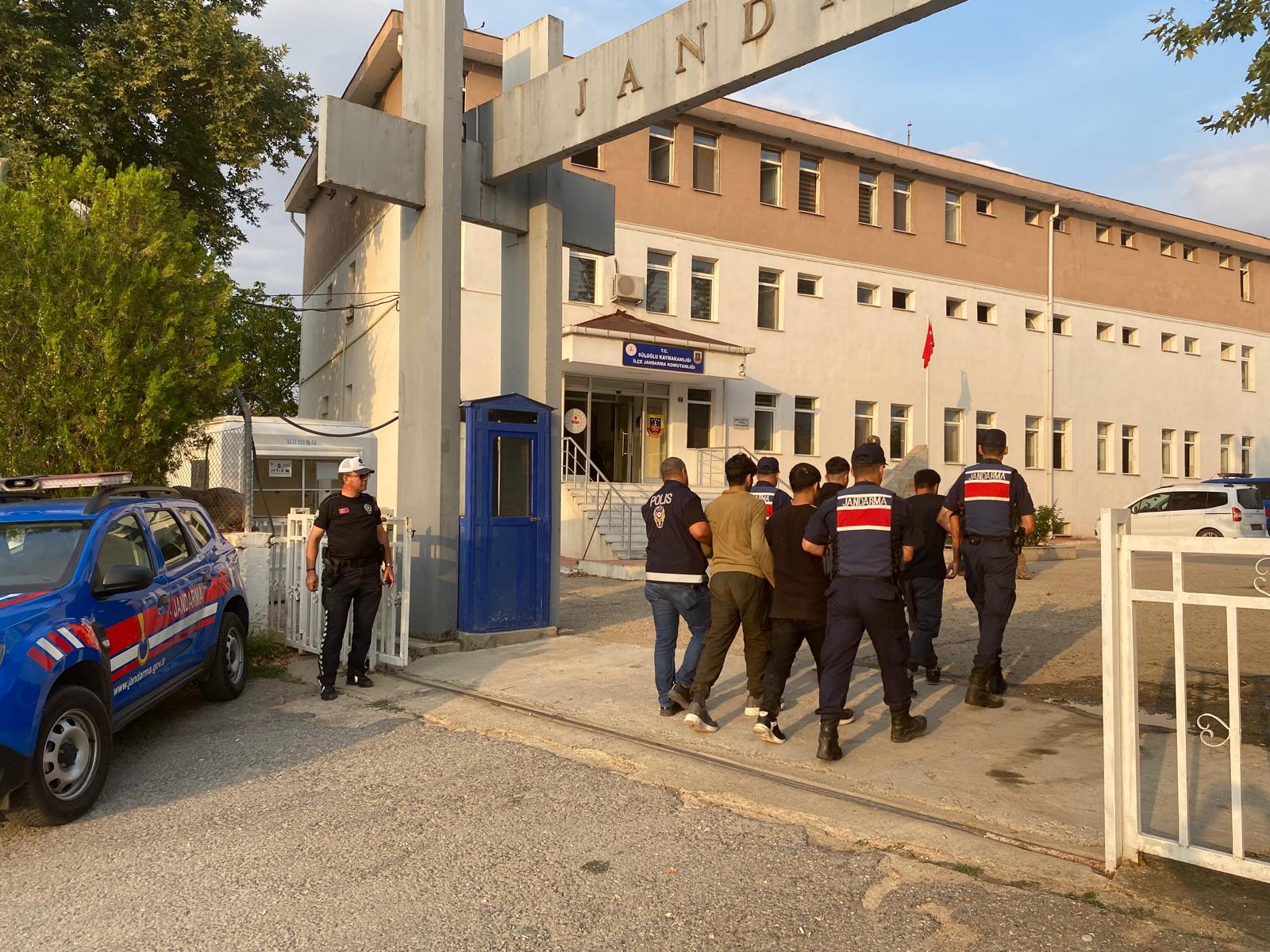 Süloğlu'nda göçmen kovalamacası