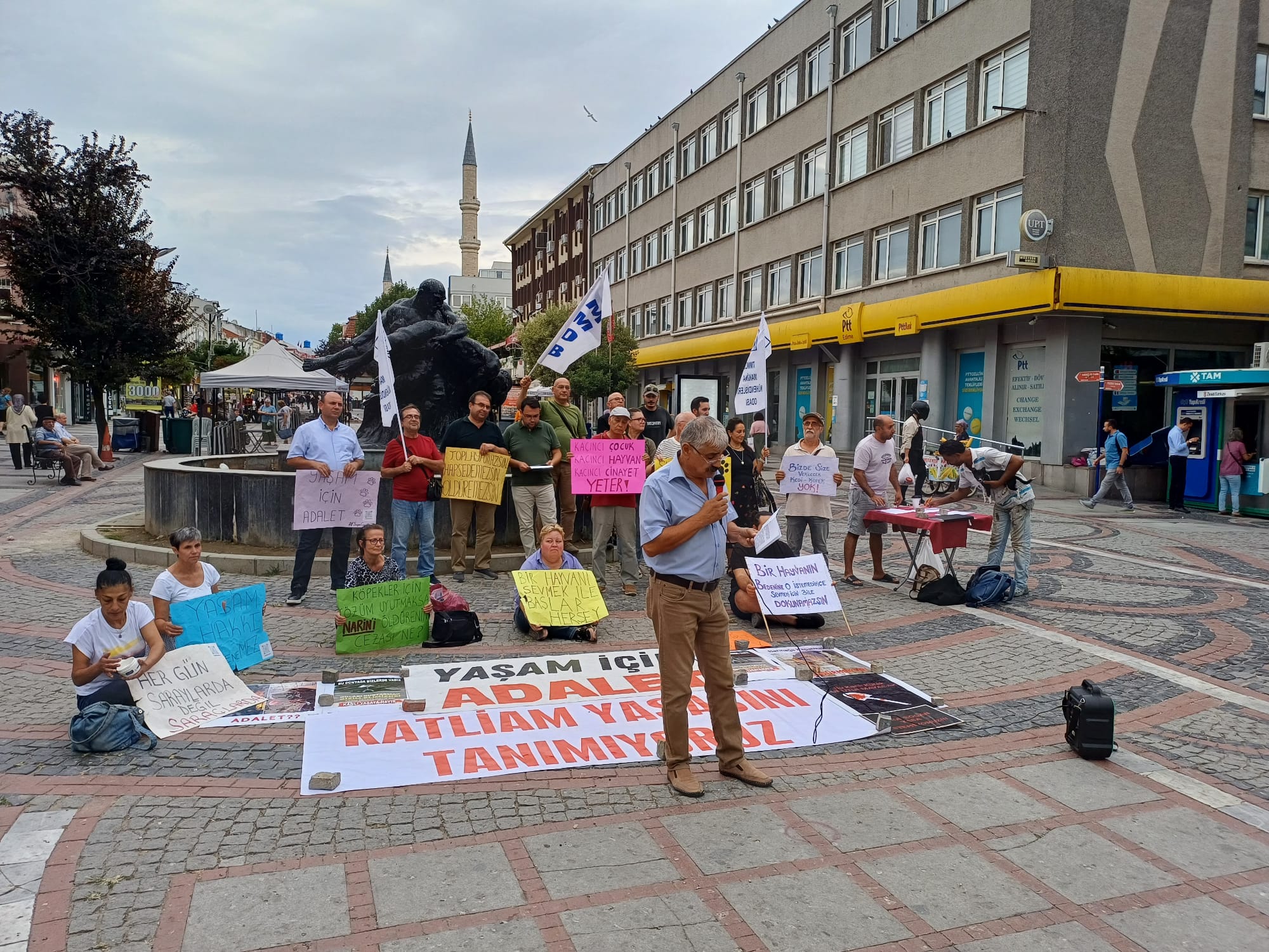 TMMOB’dan eyleme ikili destek