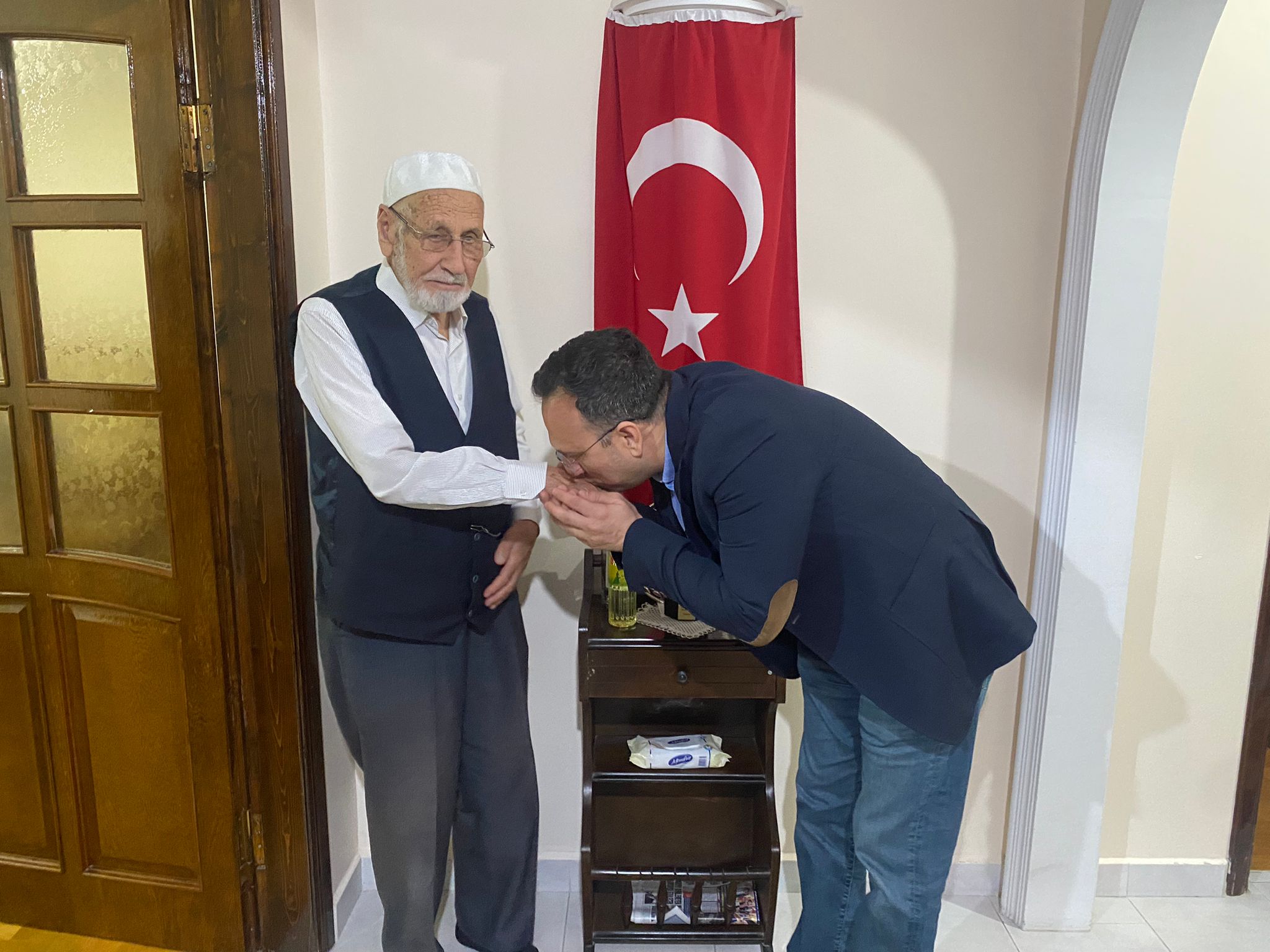 Saadet'ten Kore Gazisi Arif Bacı’ya ziyaret