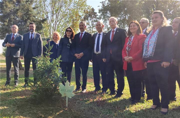 Trakya Üniversitesi'nden bir 'Cumhuriyet' fidanı daha!