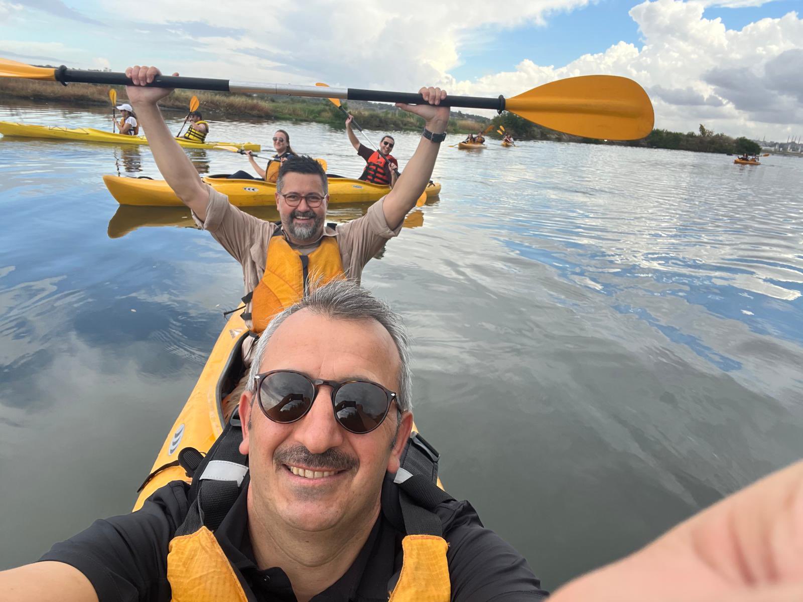 Arda Nehri'nde kano keyfi