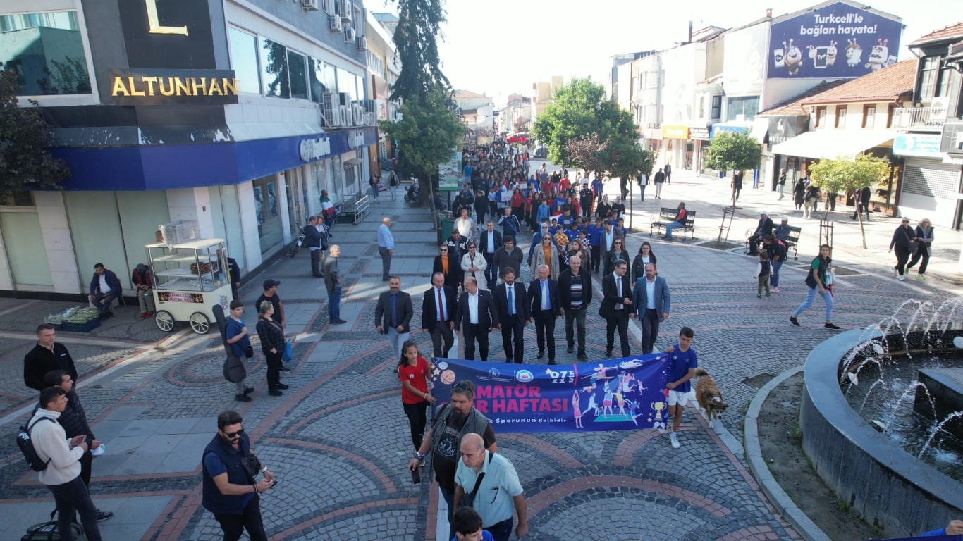 Amatör Spor Haftası'nda 'altyapı yatırımı' vurgusu