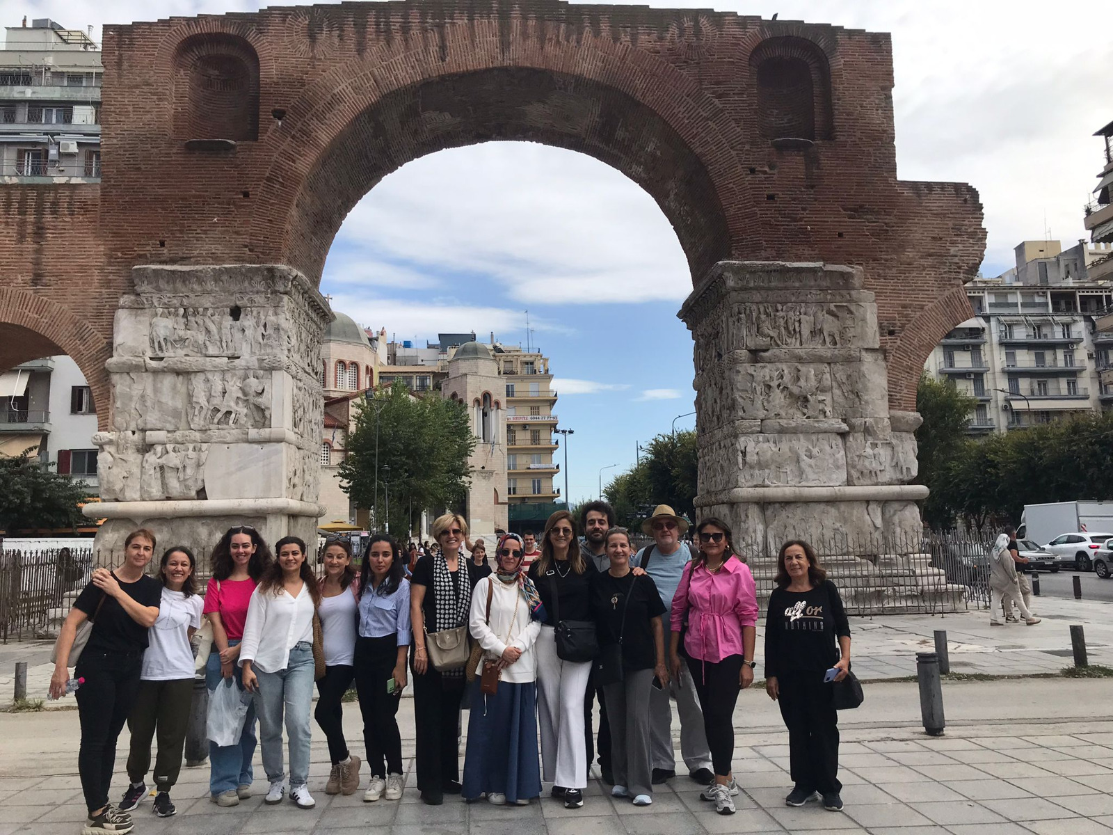 Mimarlık Fakültesi akademisyenleri Selanik'te