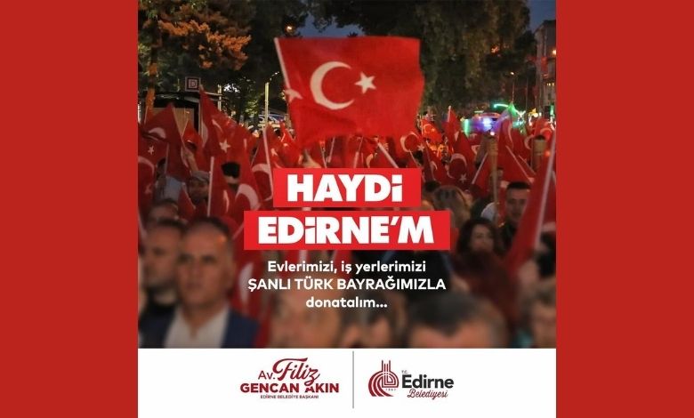 Başkandan 'Türk bayrağı' çağrısı