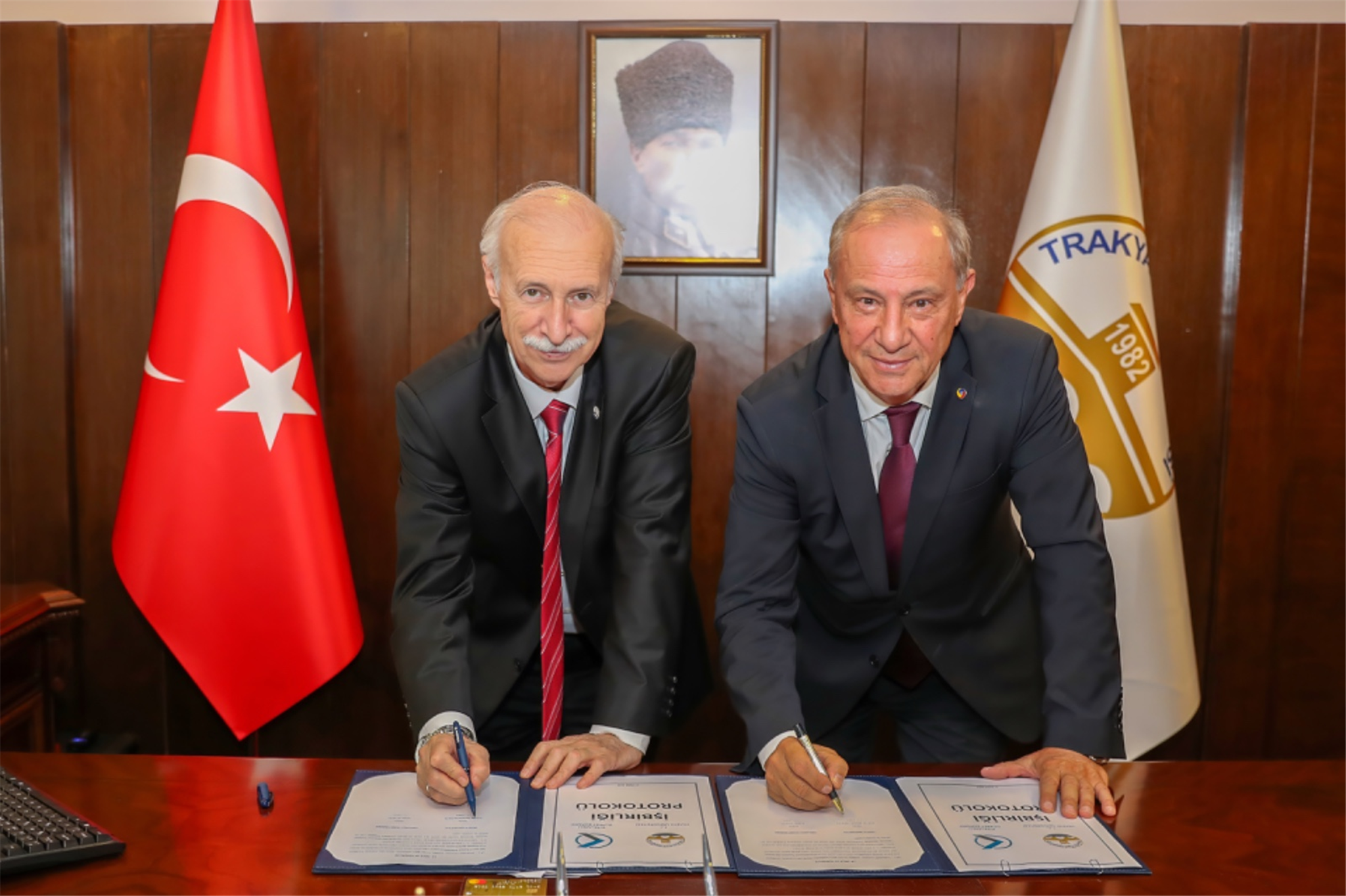 T.Ü. ile Kırklareli Ticaret Borsası arasında iş birliği protokolü