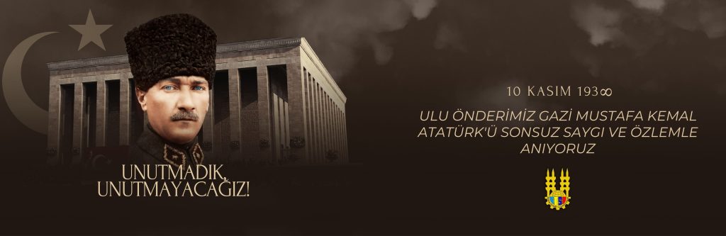 Edirne Ticaret ve Sanayi Odası 10 Kasım 2024 Atatürk'ü Anma Günü ilanı