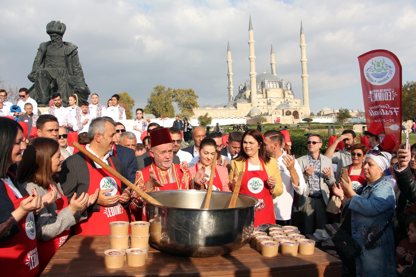 Lezzet festivali renkli görüntülerle başladı!
