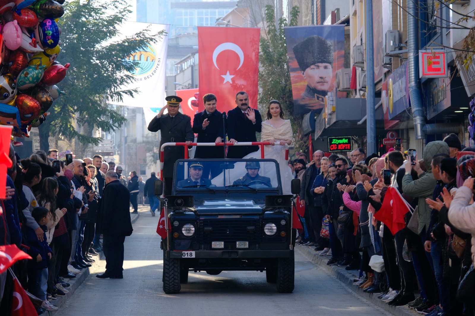 Uzunköprü'de 'kurtuluş' coşkusu