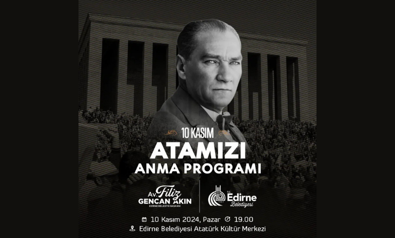 Belediyeden Atatürk'ü anma programı