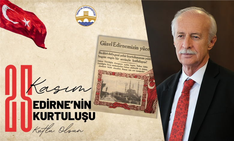 Rektör Hatipler'den "Kurtuluşun 102'nci yılı' mesajı