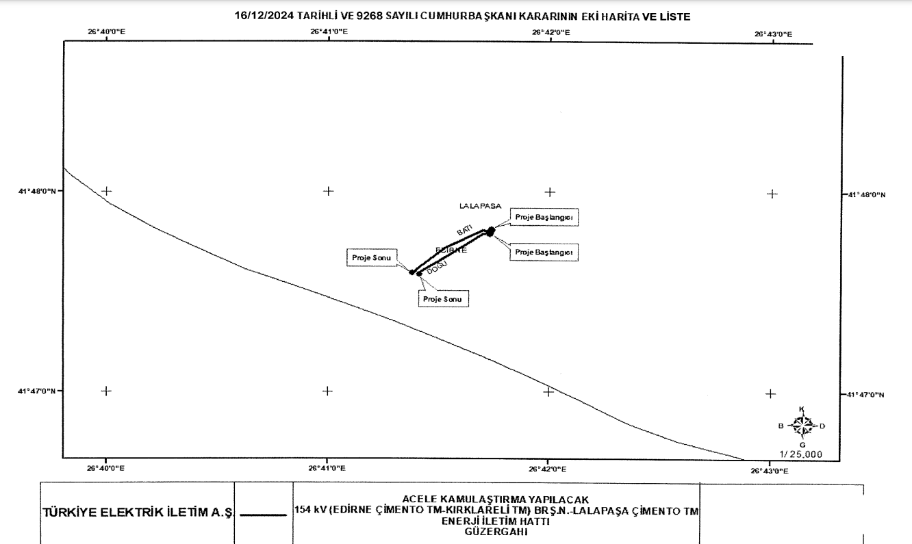 Lalapaşa Sinanköy’de acele kamulaştırma!