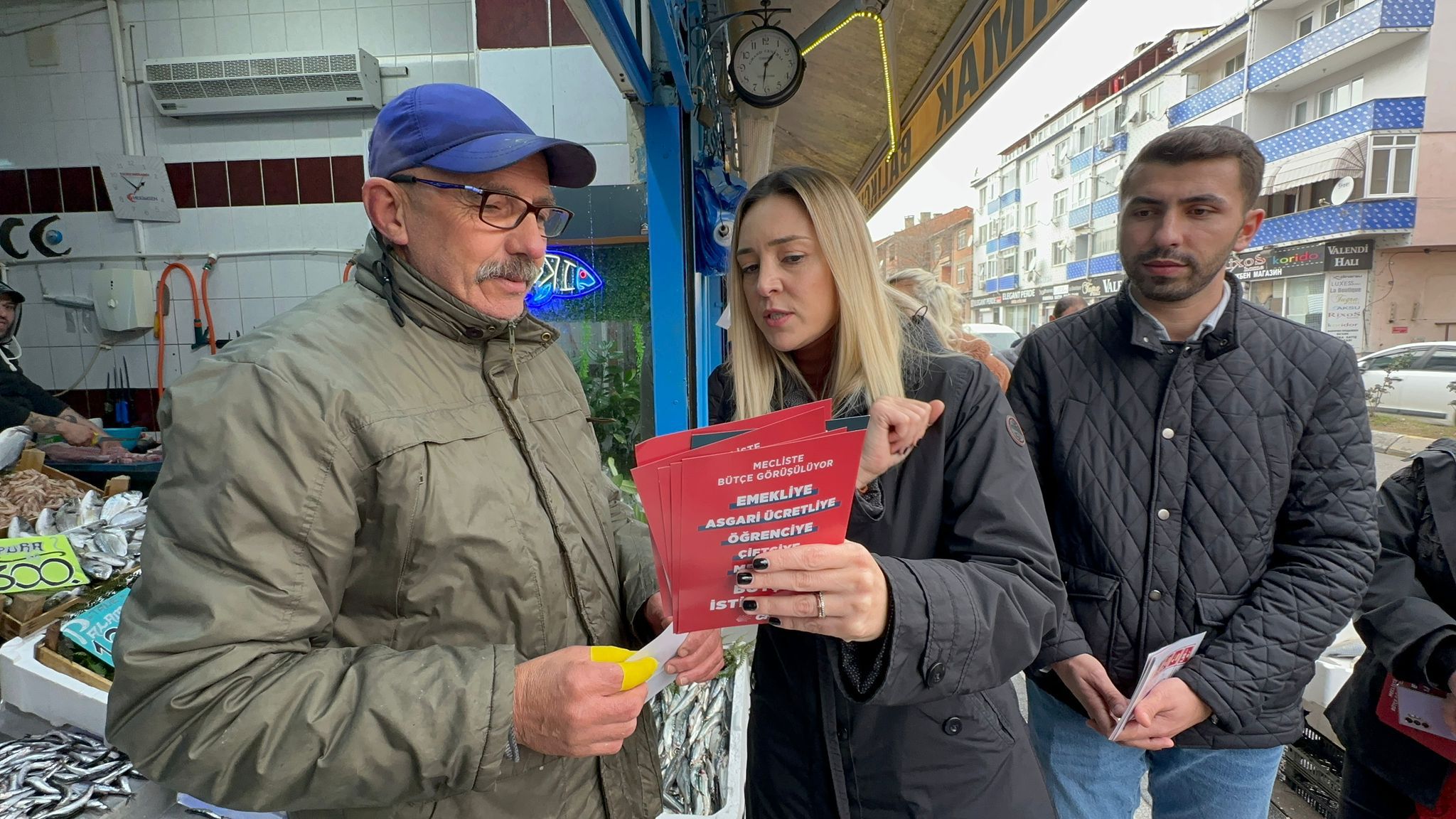 CHP Edirne’den vatandaşa ‘ekonomi’ ziyaretleri