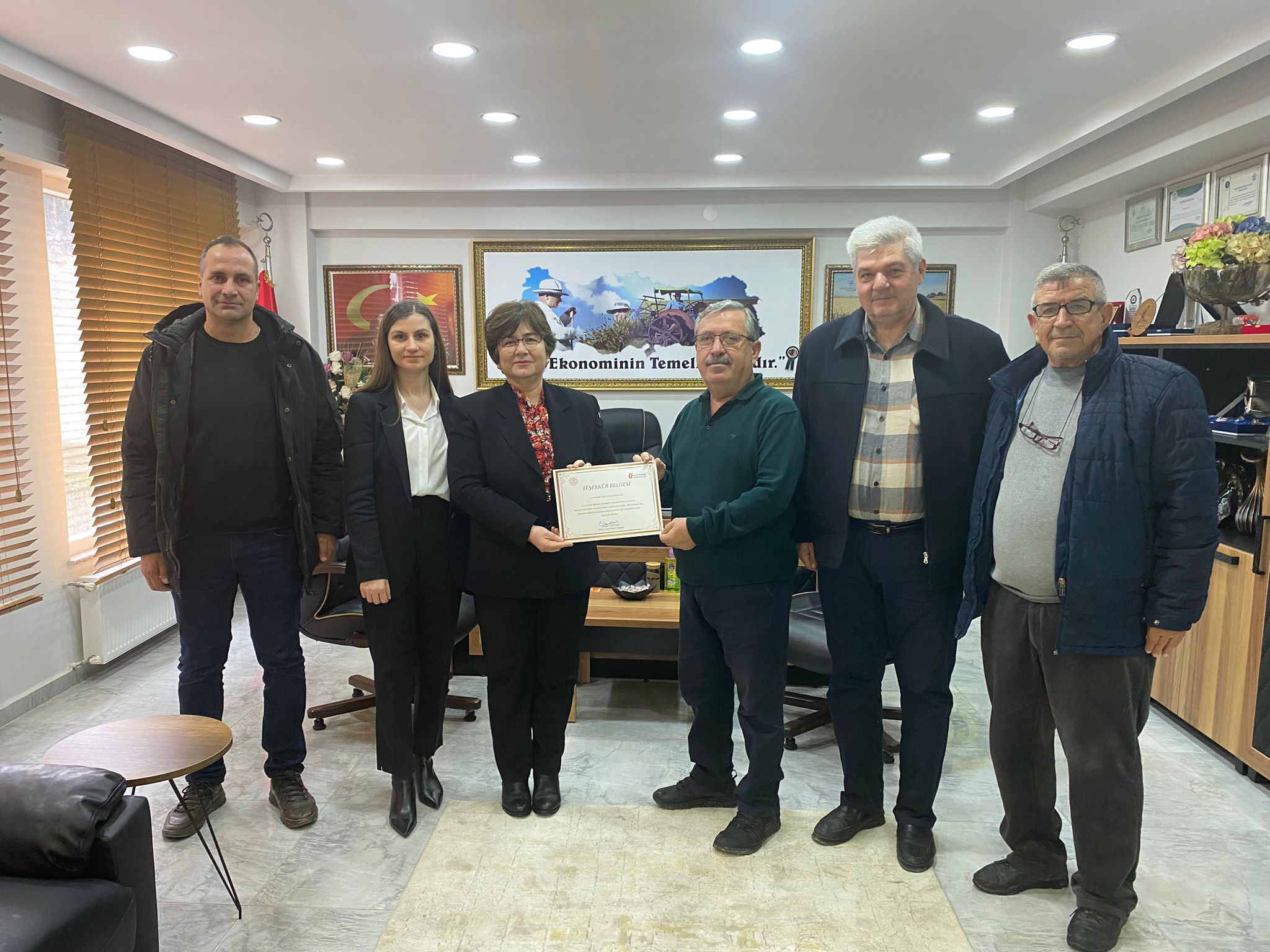 Uzunköprü Ziraat Odası'na 'vergi' teşekkürü