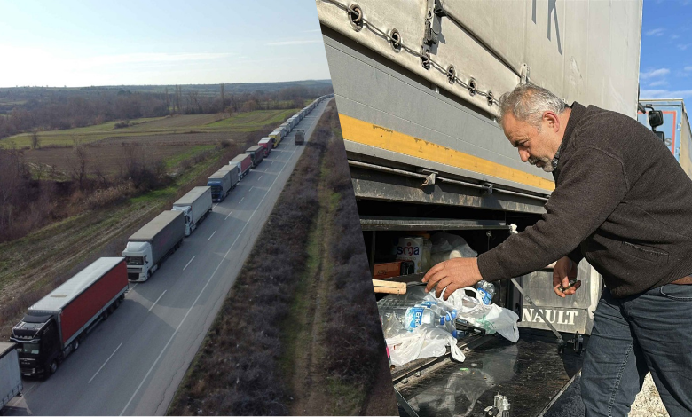 TIR sürücülerinin günler süren ‘kuyruk’ çilesi