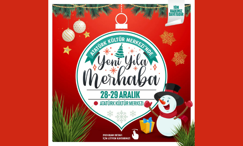 Belediyeden 'yeni yıla merhaba' etkinlikleri