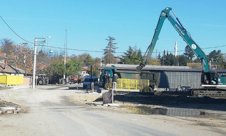 Köseömer köprüsü ulaşıma açıldı