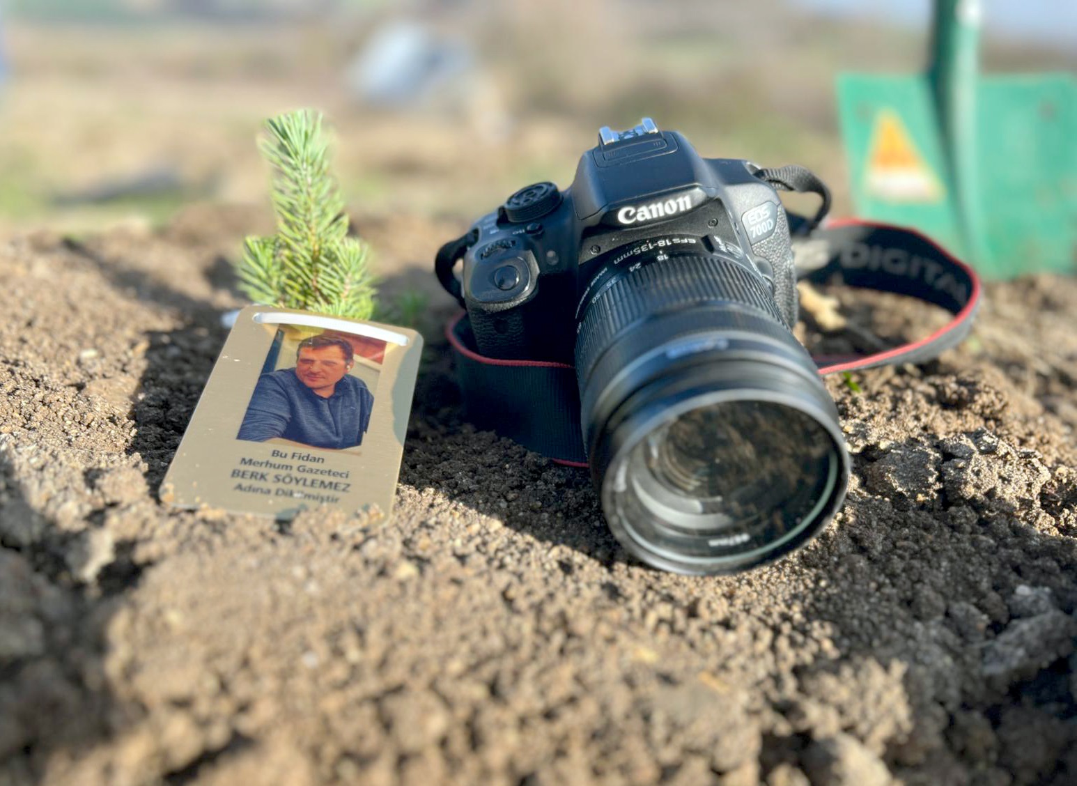 Merhum meslektaşımız Söylemez’in anısına fidan dikildi