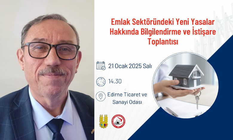 Emlakçılara 'yeni yasa' bilgilendirmesi