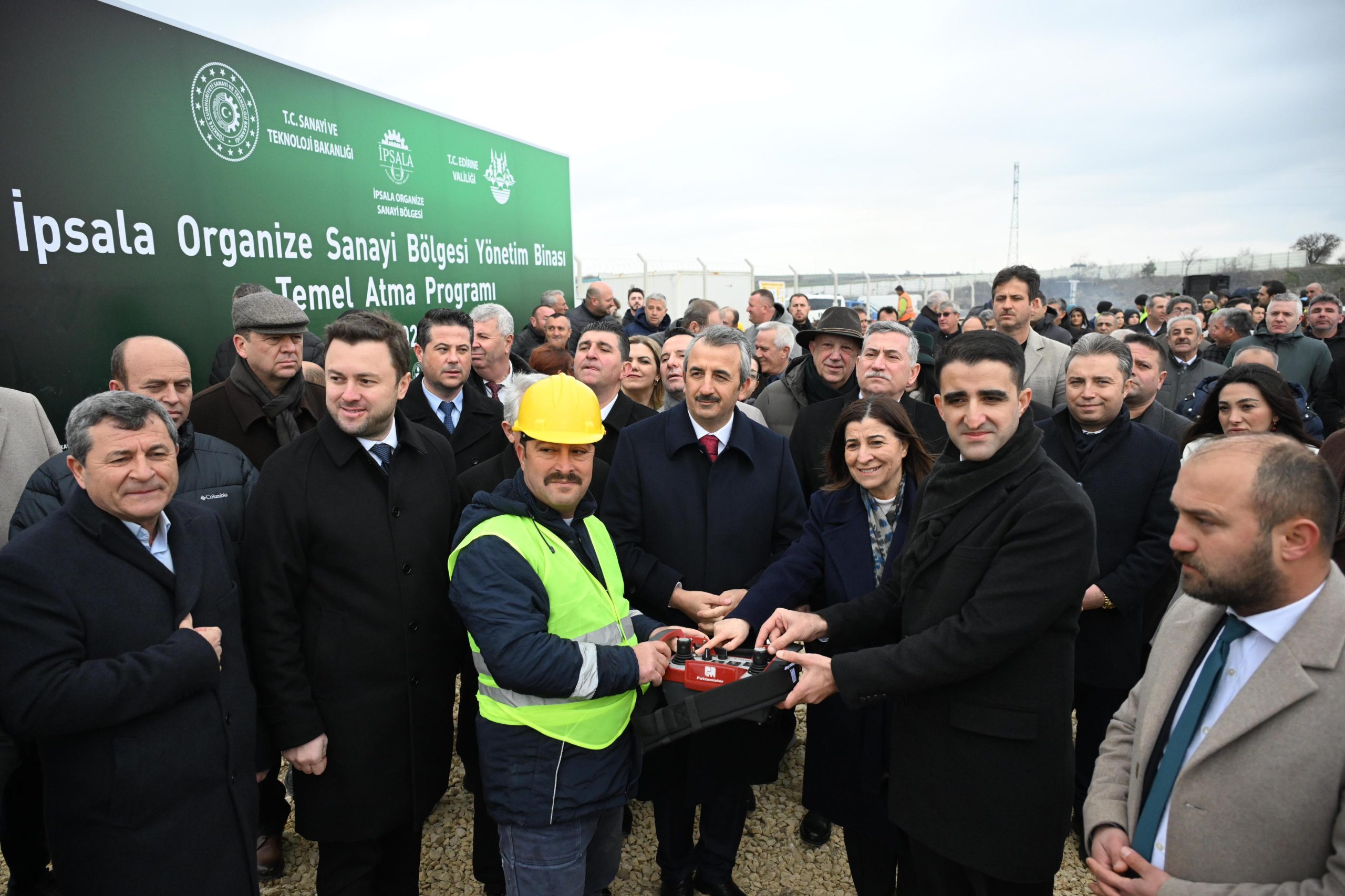 İpsala OSB'de altyapı tamam, üstyapıya ilk temel