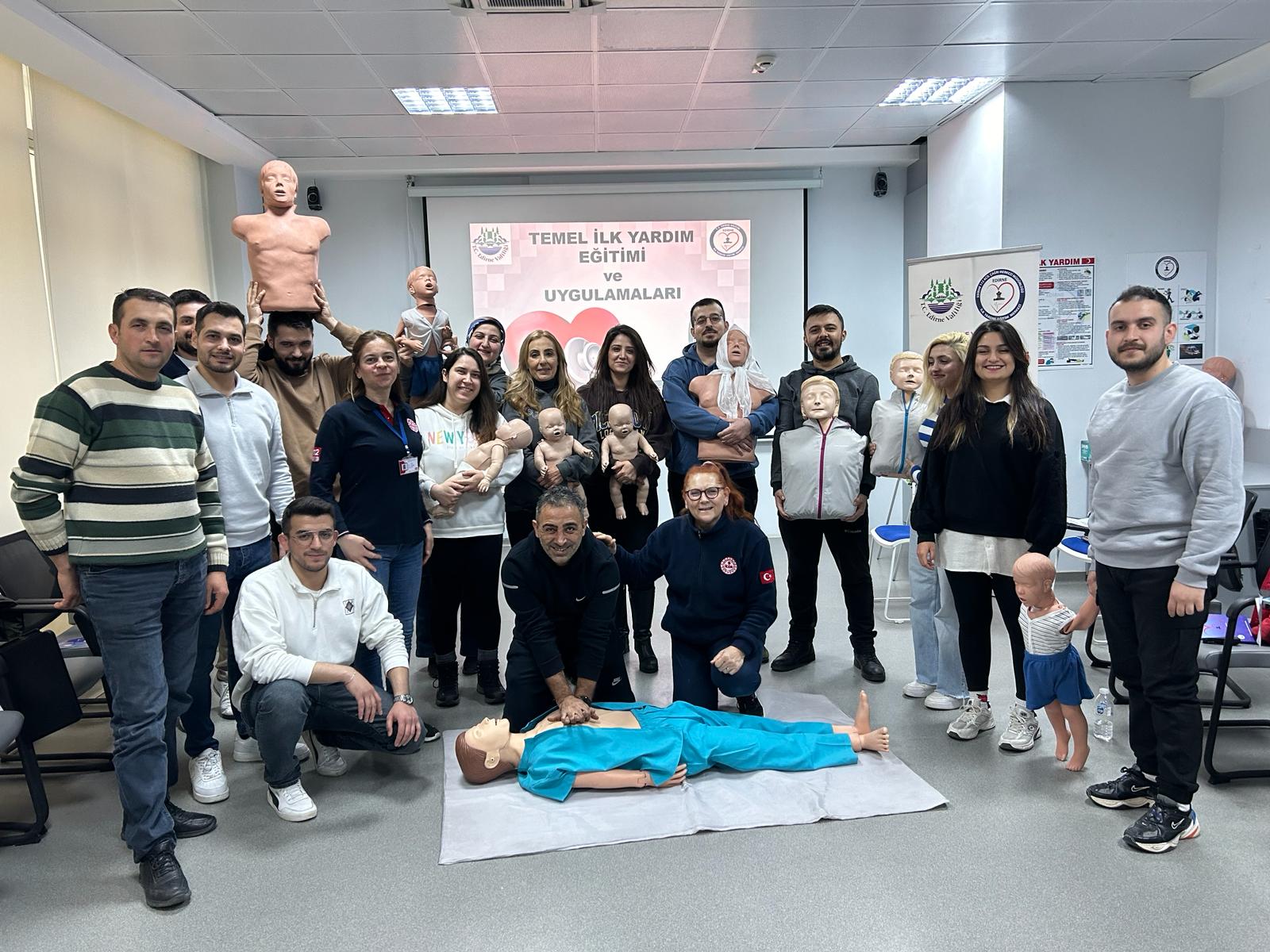 İYEMER’den 2024’te bin kişiye ilkyardım eğitimi